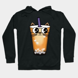 Boba Meow Tea Hoodie